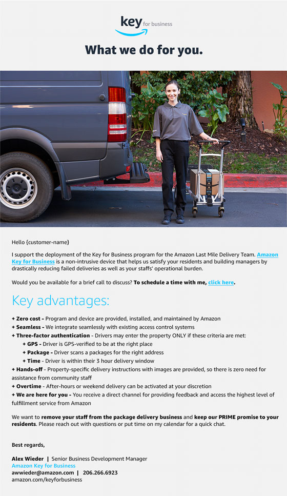 Amazon Key for Business