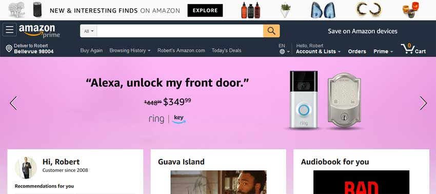 Amazon Key for Home plus Ring Video Doorbell