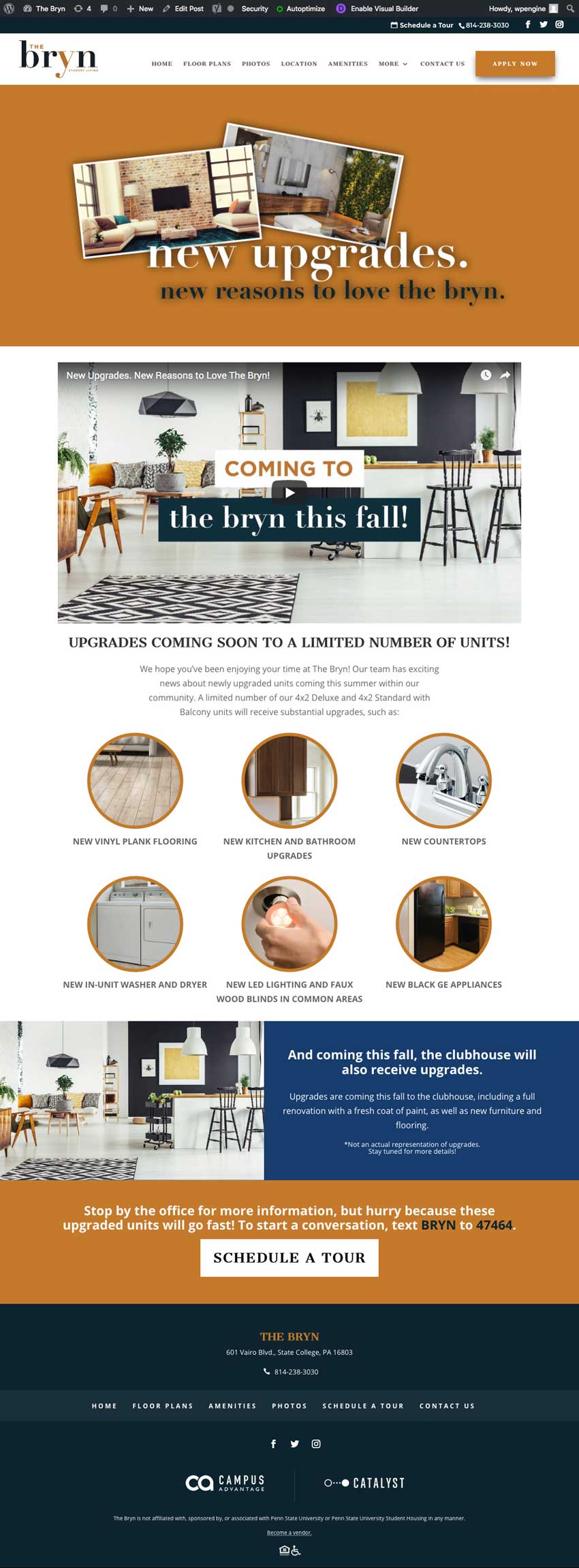 Campus Advantage Value-Add Pages