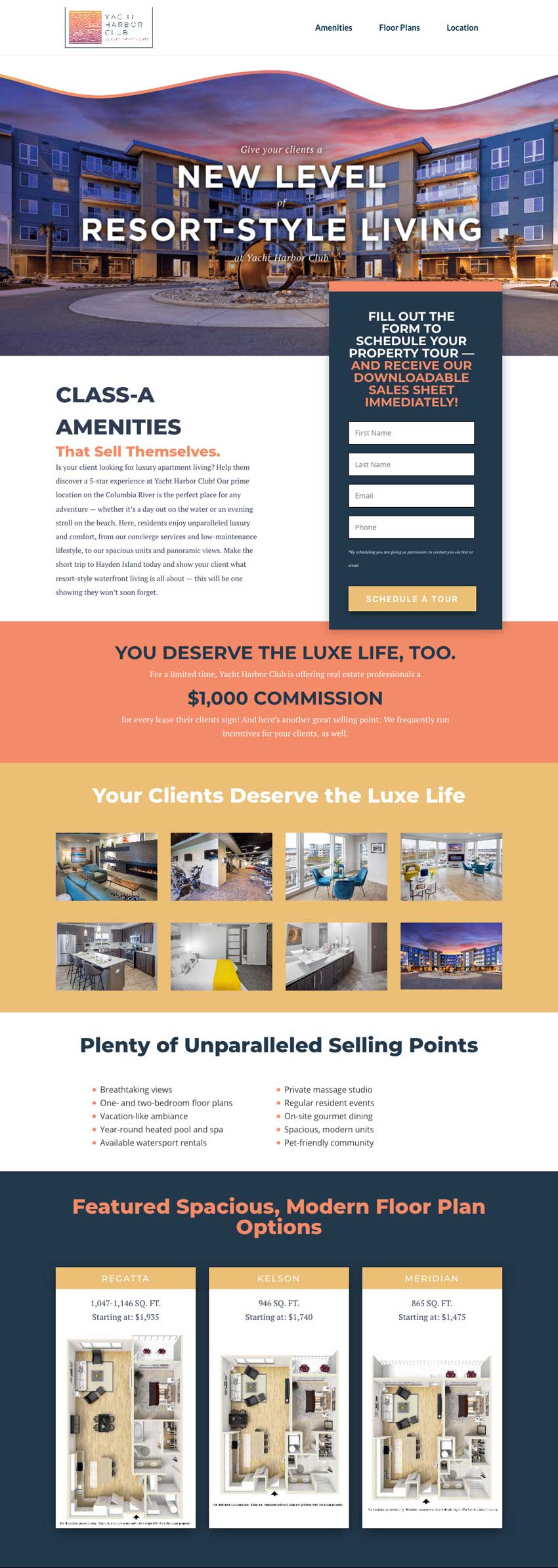 Campus Advantage Yacht Harbor Campaign